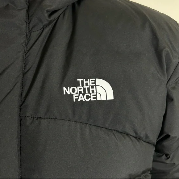 The North Face Men's Baltic Down Puffer Hoodie Coat TNF Black Sz S M L XL XXL - Picture 2 of 14